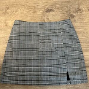 Pink Lily plaid skirt